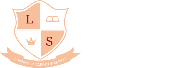 London College of Safety White Logo